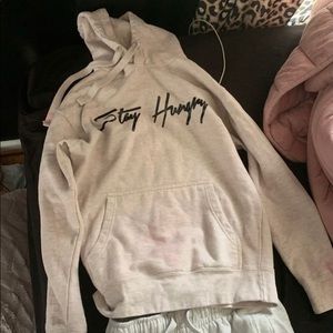 Stay hungry hoodie and jogger set
